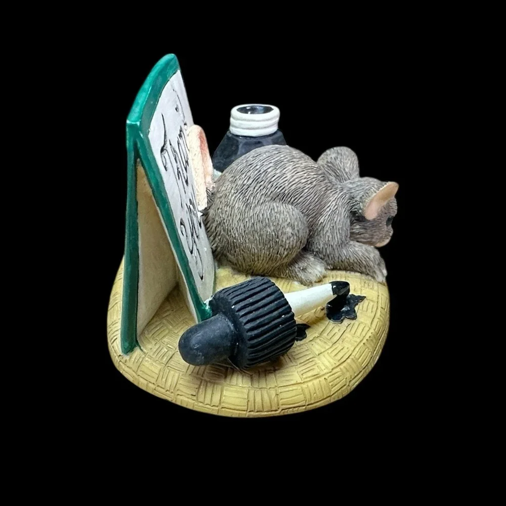 Charming Tails Fitz & Floyd Thank You Figurine‎ Club Member Edition 1997